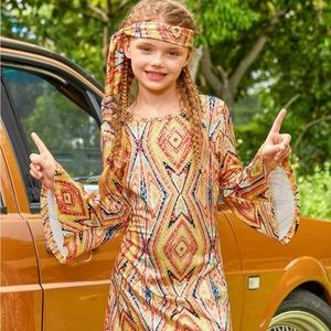 Girl's 70s Disco Diva Costume